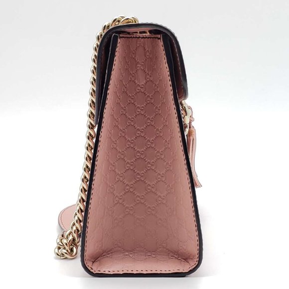 Authentic Gucci Emily Medium Leather Shoulder Bag - Picture 4 of 15